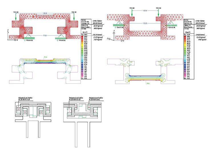 Calculo E.F. Forcola Paint